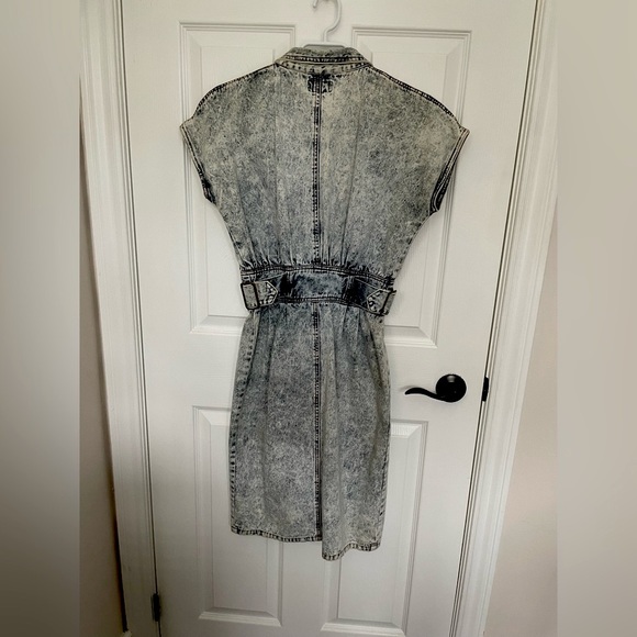 Vintage Mariposa - Acid Wash Jean Dress - Picture 2 of 6